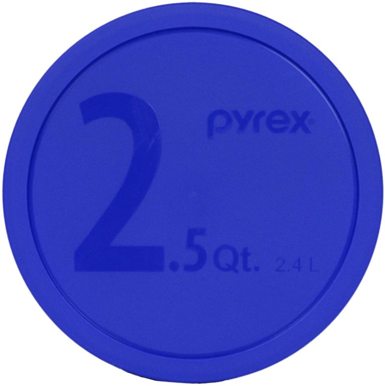 Pyrex 325-PC Blue Lid for 2.5 Quart Red Mixing Bowl